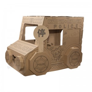 DIY CAR CARDBOARD CARTON INDOOR PLAYHOUSE (CAN BE WORN)